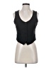 7 For All Mankind Black Sleeveless Blouse Size S - photo 1