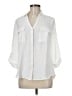 Fortune + Ivy 100% Polyester Ivory 3/4 Sleeve Blouse Size M - photo 1