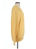 IZOD 100% Cotton Solid Yellow Pullover Sweater Size L - photo 4