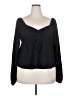 Altar'd State Black Long Sleeve Blouse Size XXL - photo 1