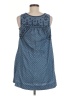 Freeway Blue Casual Dress Size M - photo 2