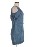 Freeway Blue Casual Dress Size M - photo 4