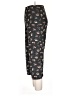 Derek Heart Floral Black Casual Pants Size L - photo 5