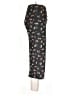 Derek Heart Floral Black Casual Pants Size L - photo 4