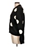 T Tahari Polka Dots Black Pullover Sweater Size L - photo 5