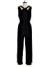 Jones Studio Solid Black Jumpsuit Size L - photo 1