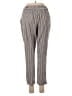 Final Touch 100% Cotton Stripes Silver Gray Casual Pants Size L - photo 2