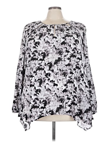 Jennifer Lopez Long Sleeve Blouse (view 1)