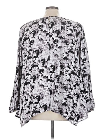 Jennifer Lopez Long Sleeve Blouse (view 2)