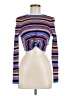 Missguided Blue Long Sleeve Turtleneck Size 6 - photo 1
