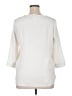 Mango 100% Polyester Ivory 3/4 Sleeve Blouse Size XL - photo 2