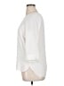 Mango 100% Polyester Ivory 3/4 Sleeve Blouse Size XL - photo 5