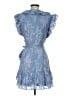 Bloomingdale's Blue Cocktail Dress Size S - photo 2