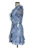 Bloomingdale's Blue Cocktail Dress Size S - photo 5