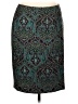 Talbots Paisley Teal Formal Skirt Size 10 Petite - photo 1