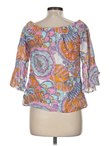 Trina Turk 3/4 Sleeve Blouse (view 2)