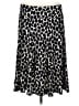 Apt. 9 Animal Print Black Casual Skirt Size L - photo 1
