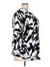 Jennifer Lopez Animal Print Silver 3/4 Sleeve Blouse Size 3X - photo 4