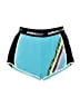 Justice Color Block Blue Athletic Shorts Size 7 - 8 - photo 1