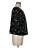 Xhilaration 100% Polyester Black 3/4 Sleeve Blouse Size M - photo 4