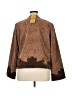 DG^2 by Diane Gilman 100% Polyester Paisley Brown Jacket Size XL (estimated) - photo 2