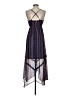 BCBGeneration 100% Polyester Stripes Blue Casual Dress Size S - photo 2