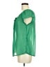 Gap Outlet 100% Polyester Green Short Sleeve Blouse Size M - photo 5