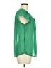 Gap Outlet 100% Polyester Green Short Sleeve Blouse Size M - photo 4
