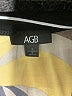 AGB Yellow Sleeveless Blouse Size S - photo 7