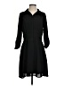Maurices 100% Polyester Solid Black Casual Dress Size S - photo 1