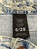 Mossimo Stars Blue Denim Shorts Size 6 - photo 3