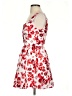 VICI 100% Polyester Floral Red Cocktail Dress Size XS - photo 5