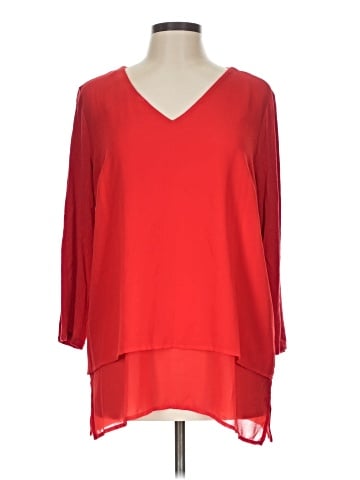 MICHAEL Michael Kors 3/4 Sleeve Blouse (view 1)