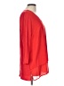 MICHAEL Michael Kors 100% Polyester Red 3/4 Sleeve Blouse Size L - photo 4