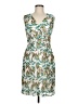 East5th 100% Polyester Paisley Teal Cocktail Dress Size 6 - photo 1