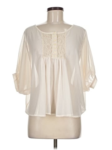 Costa Blanca 3/4 Sleeve Blouse (view 1)
