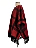 Lauren Jeans Co. Plaid Red Poncho Size Lg - XL - photo 5