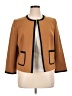 Nine West Color Block Tan Jacket Size 14 - photo 1