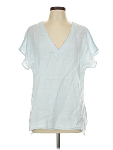 Sigrid Olsen Short Sleeve Blouse (view 1)