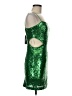Lulus 100% Polyester Green Cocktail Dress Size M - photo 4