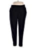 Love Streak Solid Black Casual Pants Size XL - photo 1