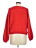Jun & Ivy 100% Polyester Red Long Sleeve Top Size M - photo 2