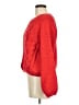 Jun & Ivy 100% Polyester Red Long Sleeve Top Size M - photo 5