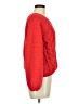Jun & Ivy 100% Polyester Red Long Sleeve Top Size M - photo 4