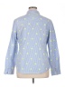 Boden 100% Cotton Polka Dots Blue Long Sleeve Button-Down Shirt Size 16 - photo 2