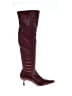 Madden Girl Burgundy Boots Size 7 1/2 - photo 1