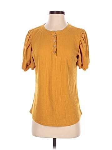 Unbranded Short Sleeve Henley (view 1)