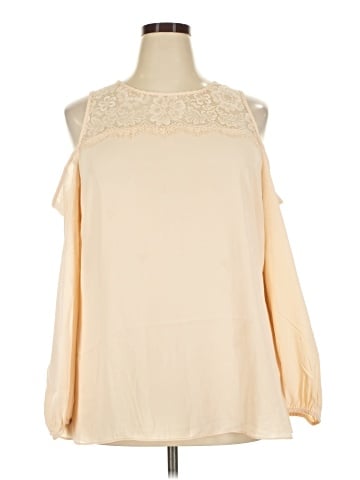 City Chic Long Sleeve Blouse (view 1)