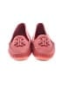 Tory Burch 100% Leather Orange Red Flats Size 7 - photo 2