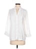 CeCe 100% Polyester White 3/4 Sleeve Blouse Size M - photo 1